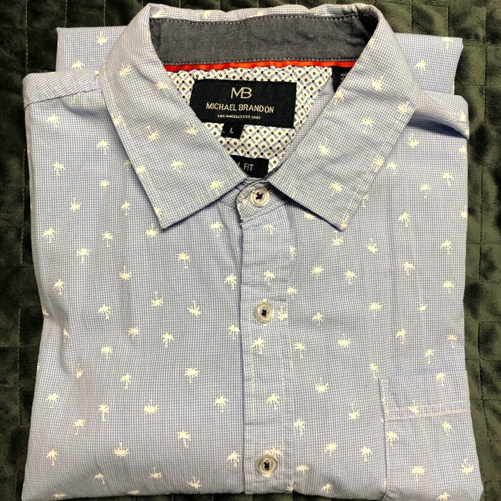 Michael Brandon Slim fit button down